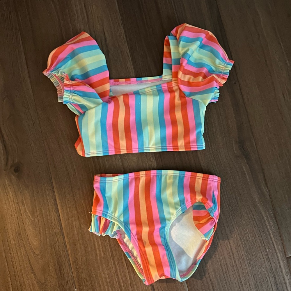 Cat & Jack Multicolor Striped Garment